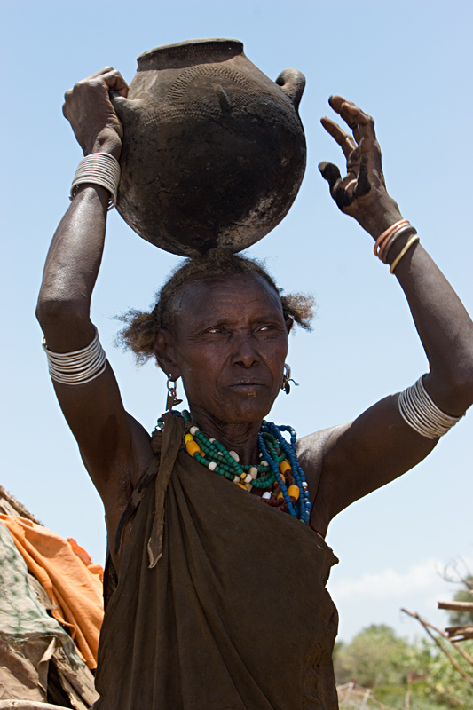 174   Dassanech woman